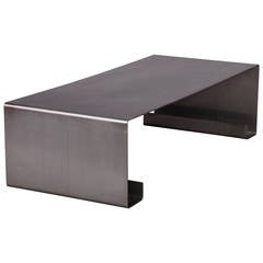 French inox coffee table