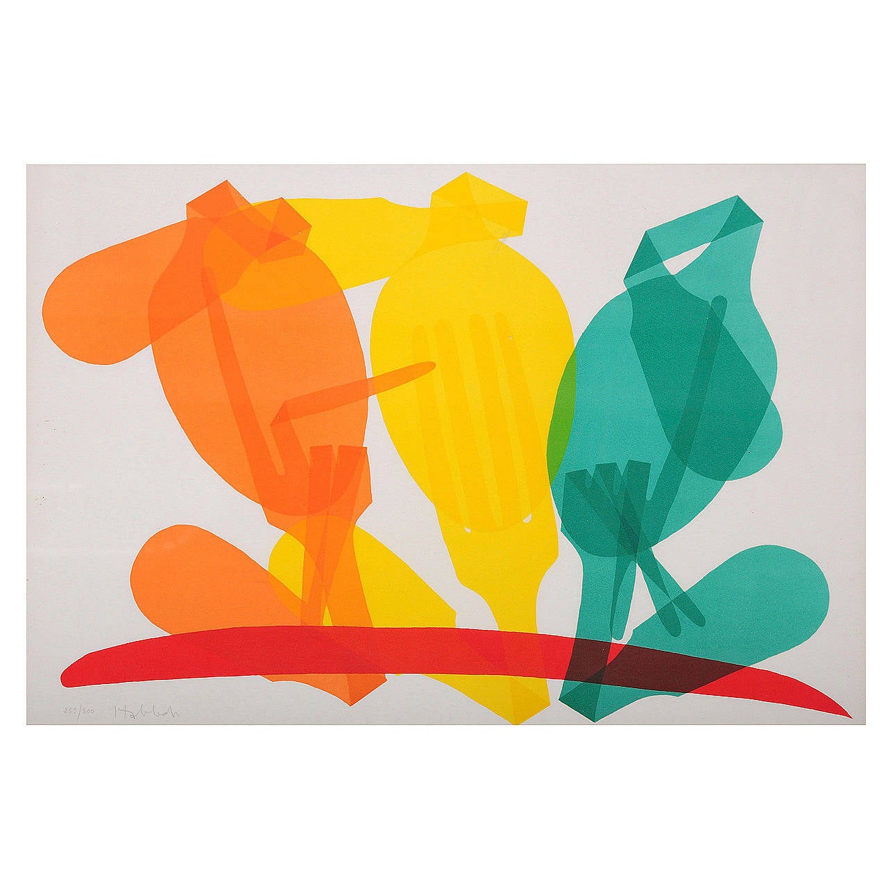Habbab Habraham Habbah Lithograph at 1stDibs
