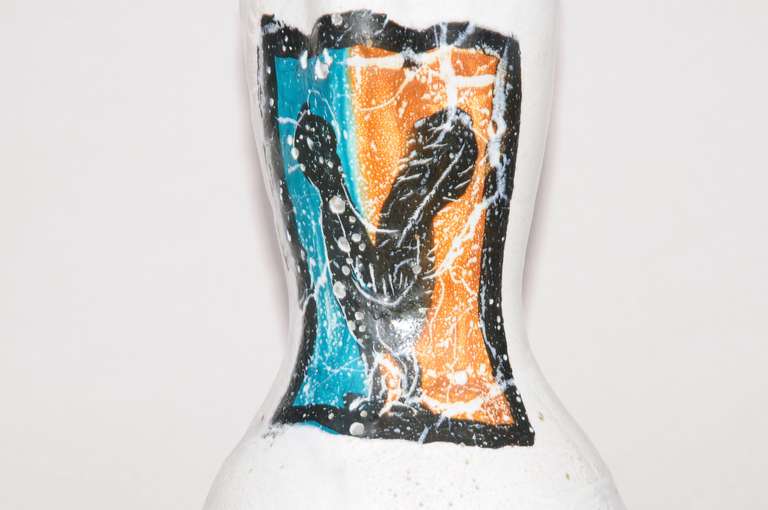 Ceramic Vase In Excellent Condition In grand Lancy, CH