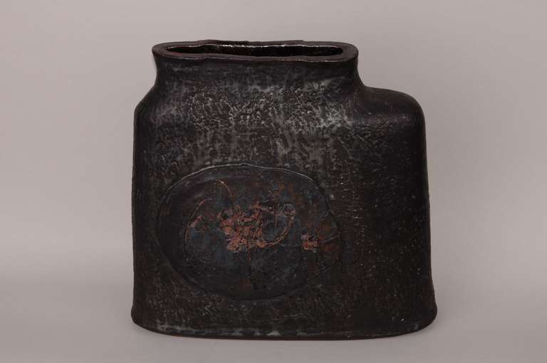 Jarrón de cerámica Jacques Pouchain