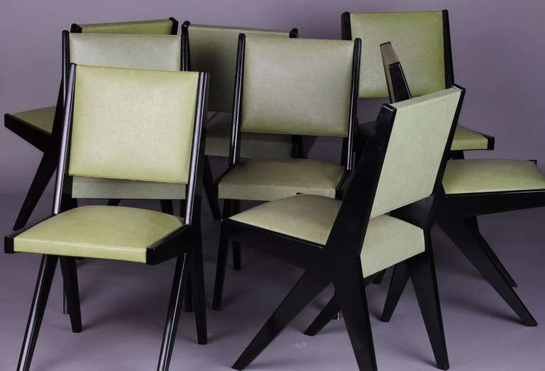 Set of Eight Dining Chairs 3