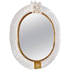 Venini Style Mirror