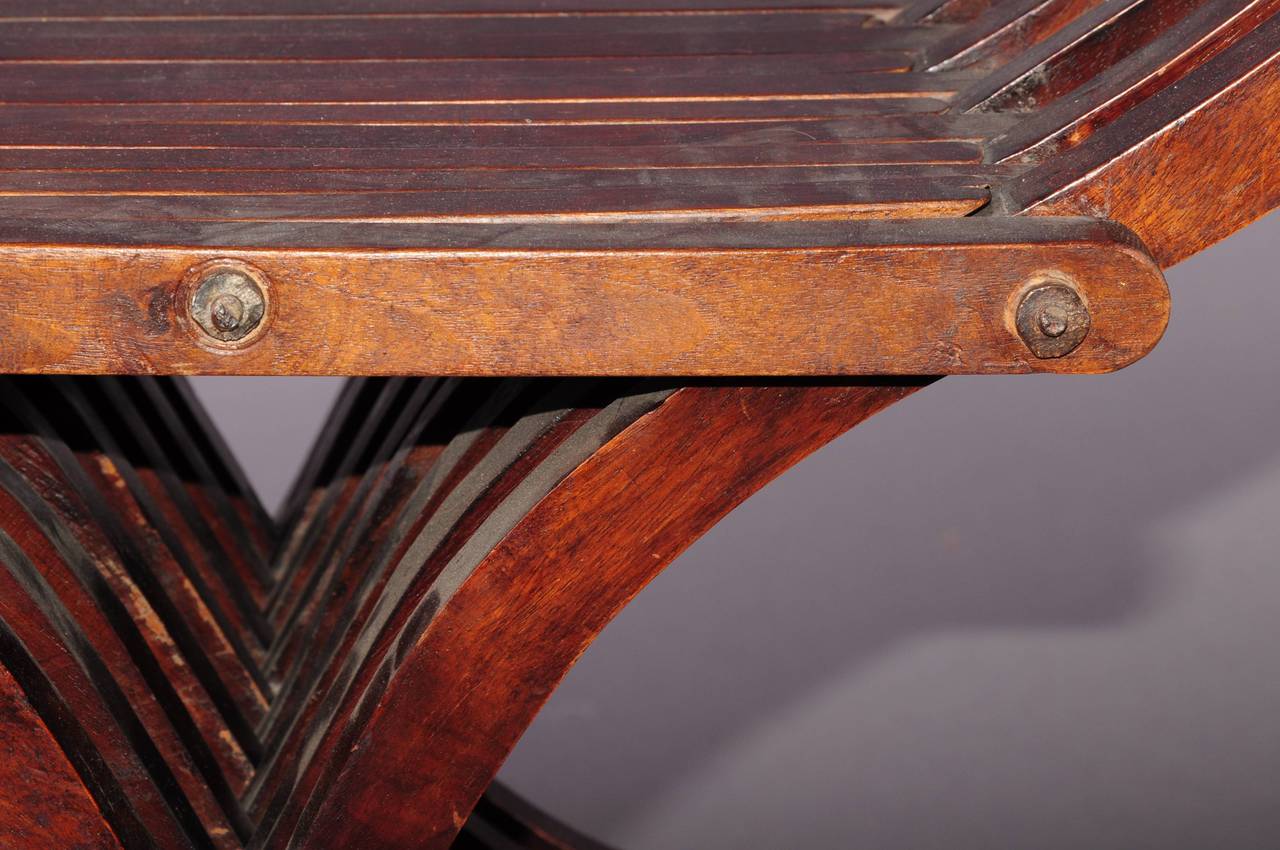 Italian or Spanish Antique Dagobert Chair In Excellent Condition In grand Lancy, CH