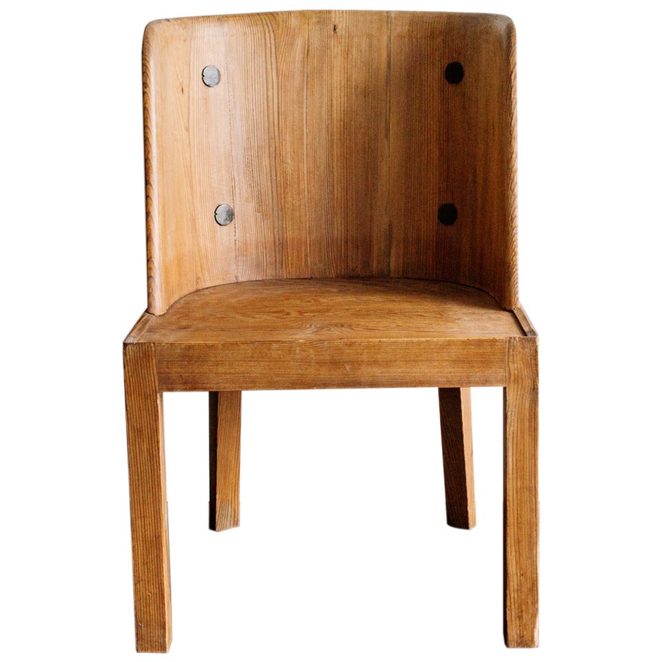 Axel Einar Hjorth Lovö Chair, 1930 For Sale