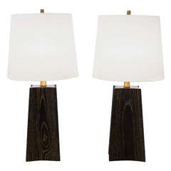 Pair of James Mont Table Lamps