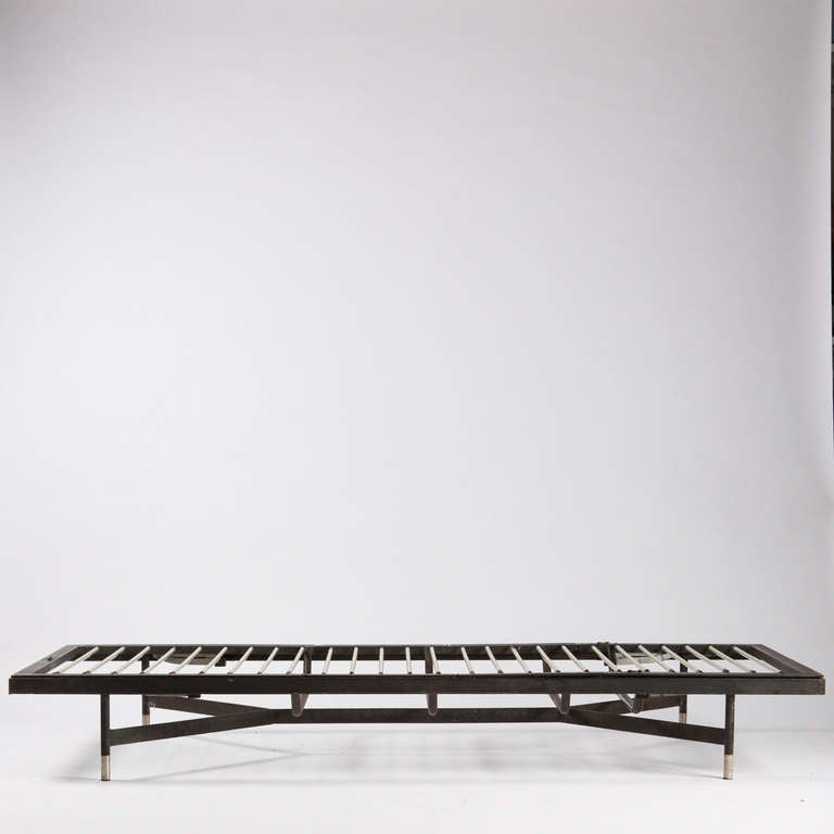 Adjustable Daybed in Steel by Ammannati & Vitelli for Rossi di Albizzate For Sale 2