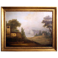 17th Century Italian Painting, Oil on Canvas Antique 17th Century Italian Painting, Oil on Canvas