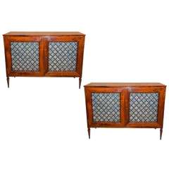 Pair of Lombard Louis XVI Sideboards