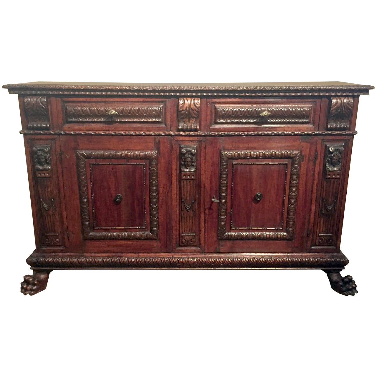 17th Century Credenza from Italy For Sale