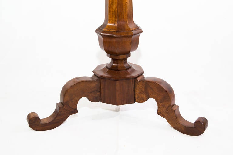 Empire Italian Walnut Small Table