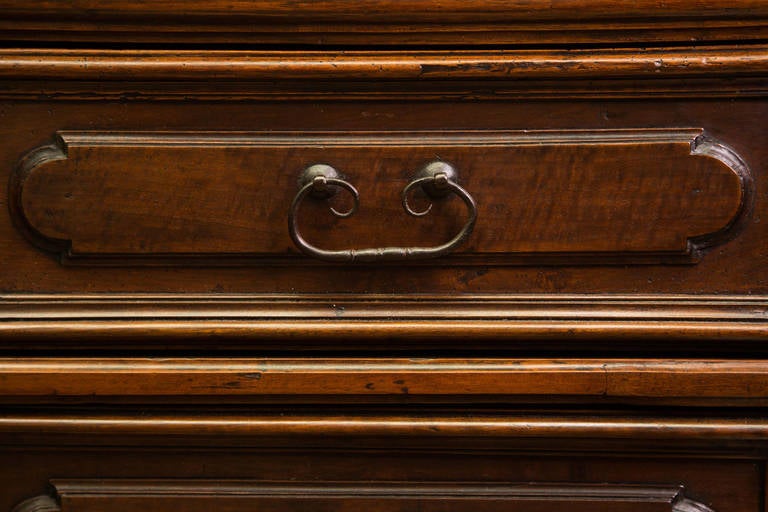 Louis XIV Italian Chest of Drawers with Small Ribalta 3