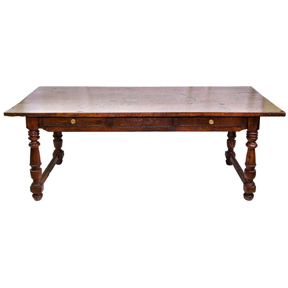 Louis XIV Original "Rocchetto" Table from Italy For Sale