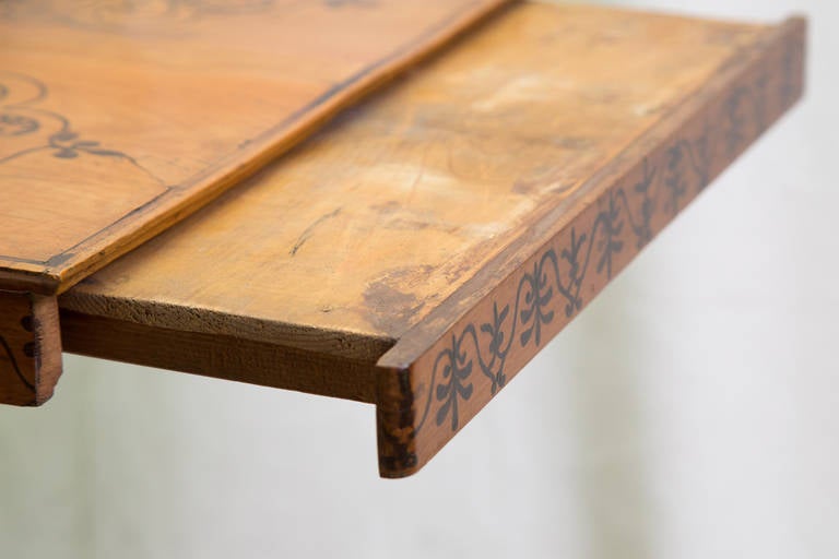 19th Century Inlaid Rest Table from Lucca