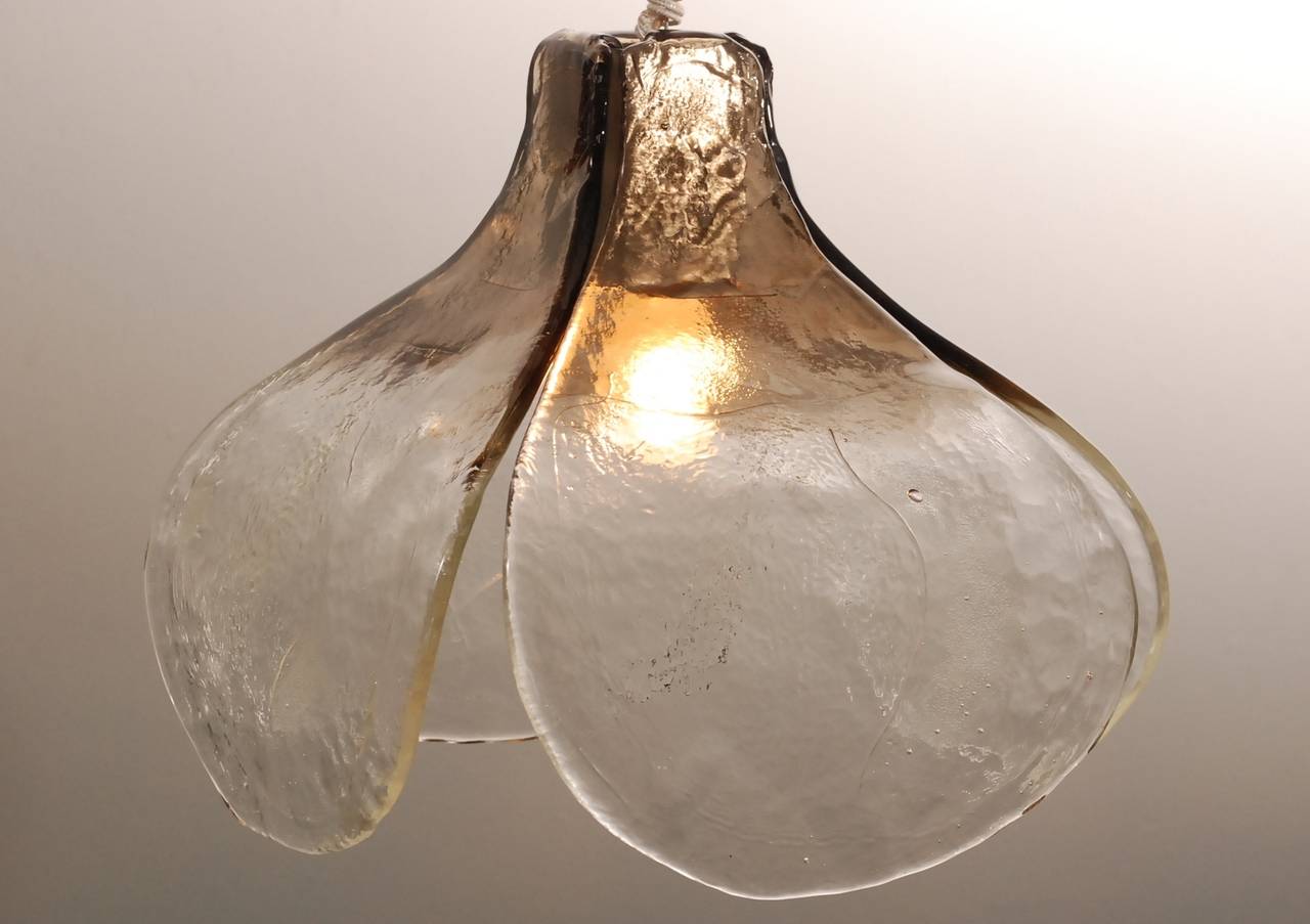Mid-Century Modern Superb Mazzega Ceiling Lamp from Carlo Nason (incl delivery US) For Sale