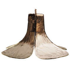 Mazzega Pending Flower Lamp by Carlo Nason