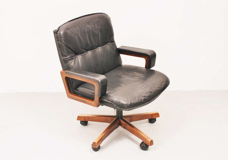 Mid-Century Modern Older Example of the King Chair of Strässle