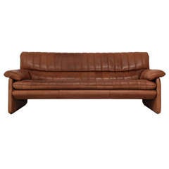 Used De Sede DS-85 three-seater in thick soft leather (price incl delivery US)