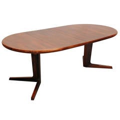 Elegant Palisander Dining Table with Extensions (incl delivery US)