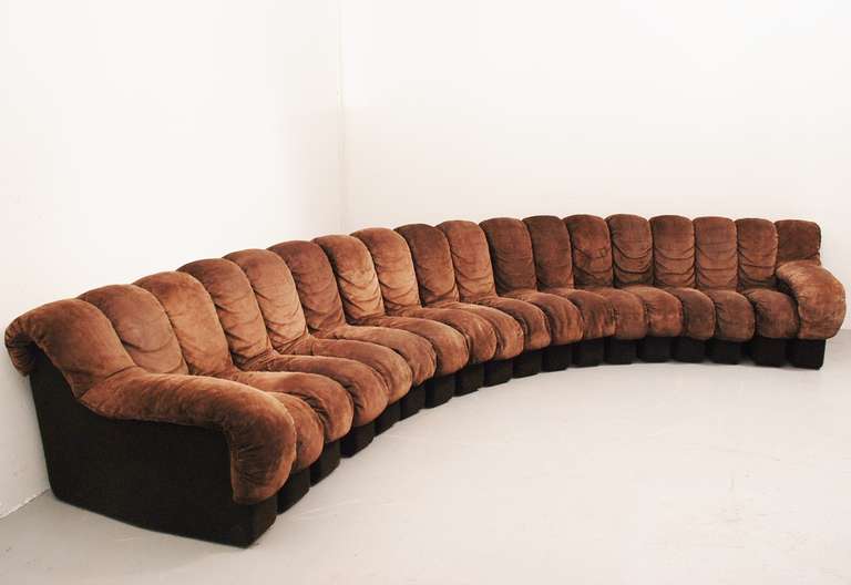 Mid-Century Modern Beautiful De Sede DS 600 Sofa