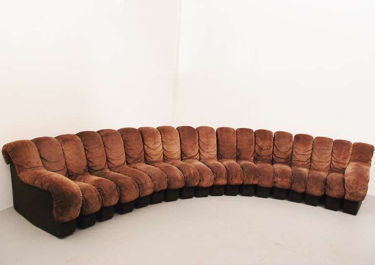 Late 20th Century Beautiful De Sede DS 600 Sofa