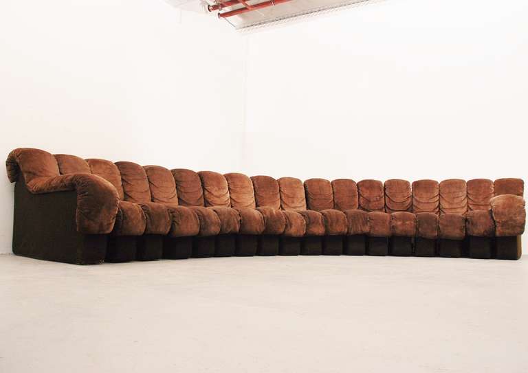 Leather Beautiful De Sede DS 600 Sofa