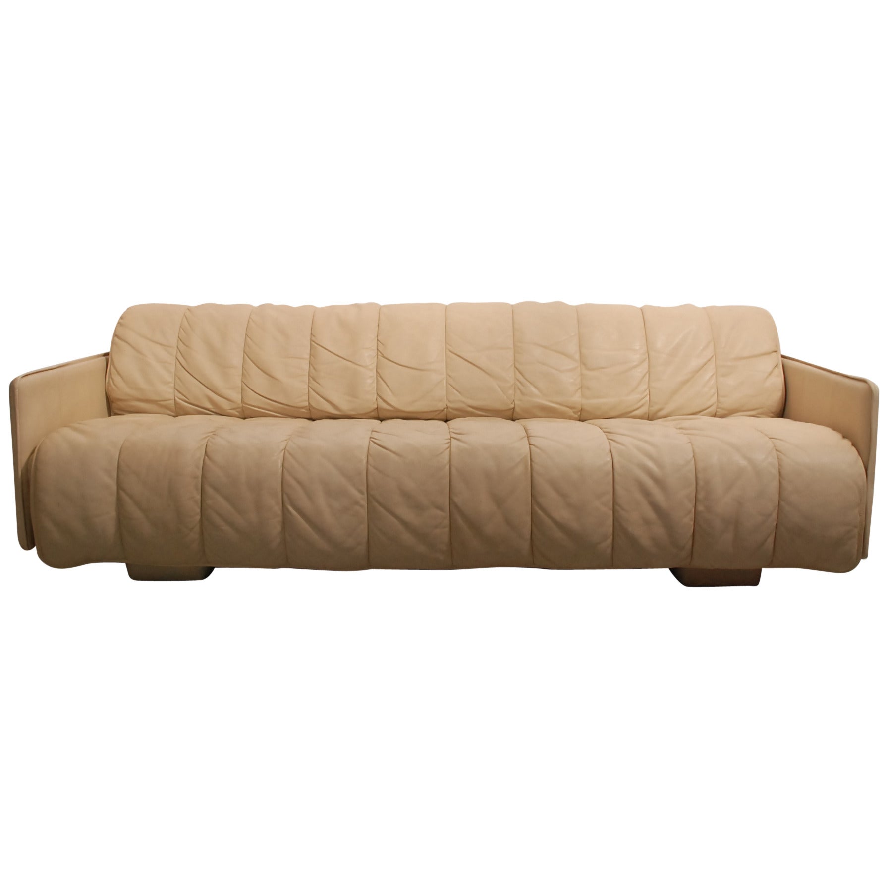 De Sede Sofa and Convertible Bed in Leather