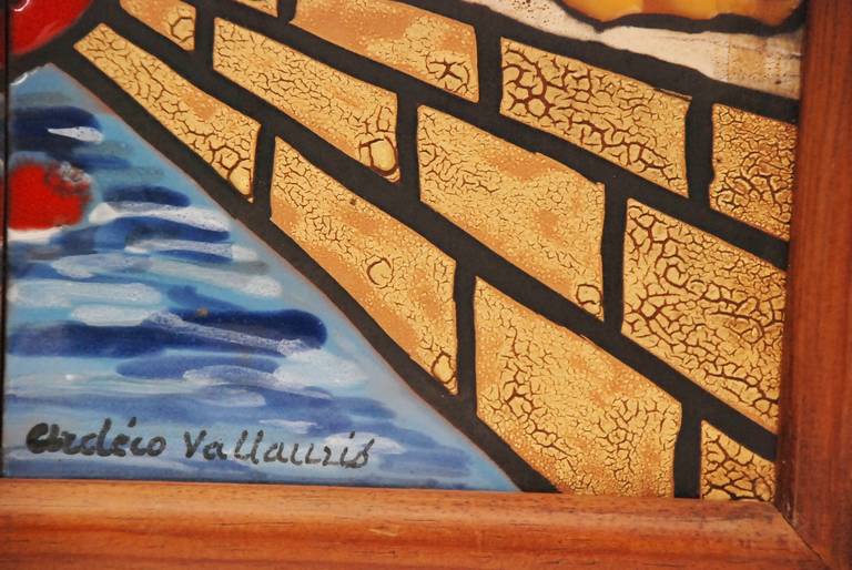 Vallauris Tableau of Ceramic Art by Ardeco In Excellent Condition For Sale In Rotterdam, NL