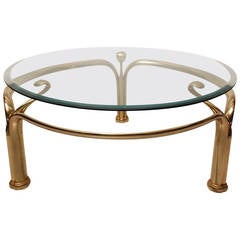 Unique modern Art Deco Italian design coffee table