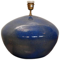 Beautiful handmade Luneville lamp base