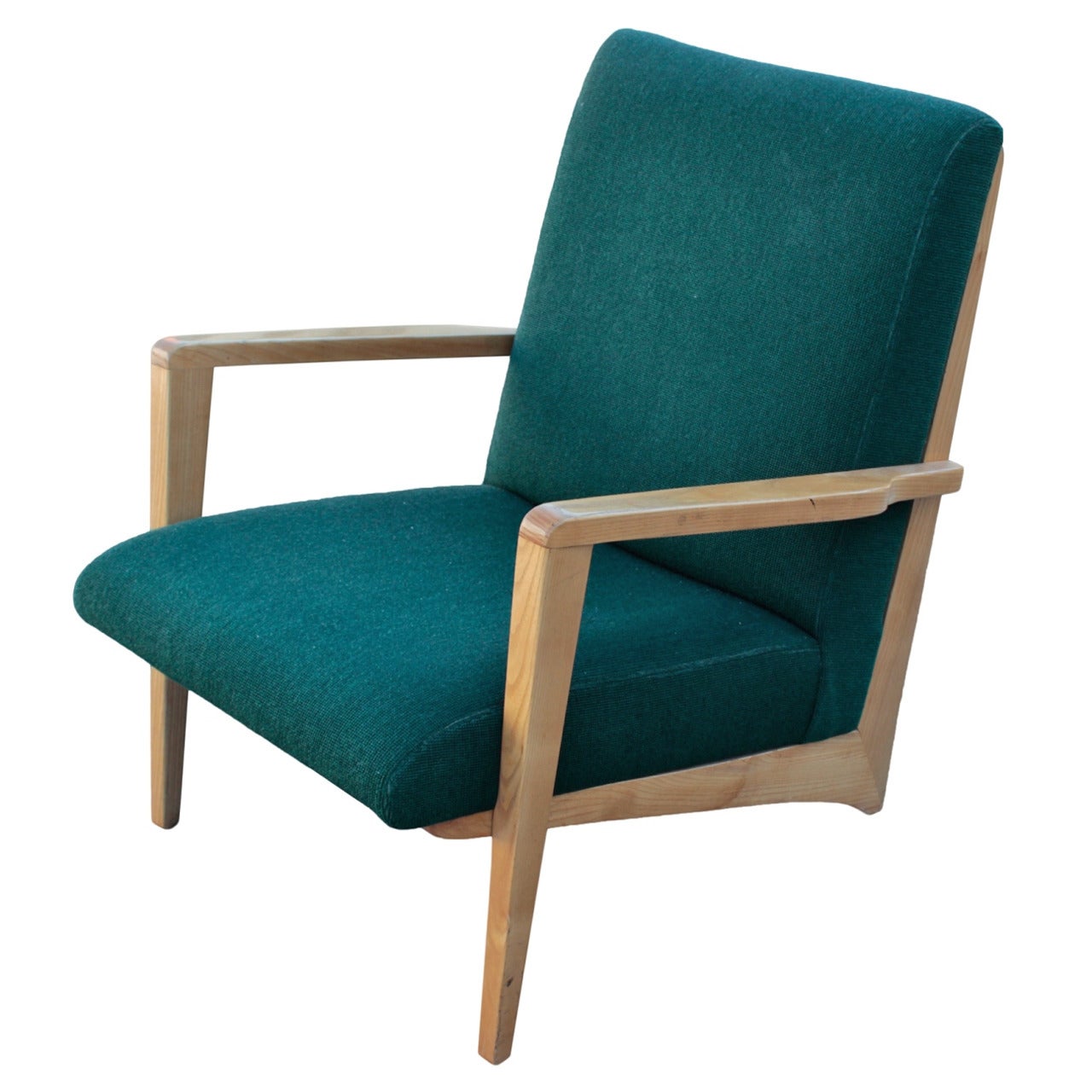 Single French Art Moderne Armchair For Sale