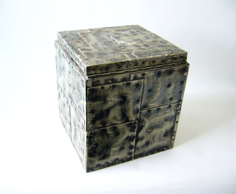 Paul Evans Brutal Patchwork Ice Bucket