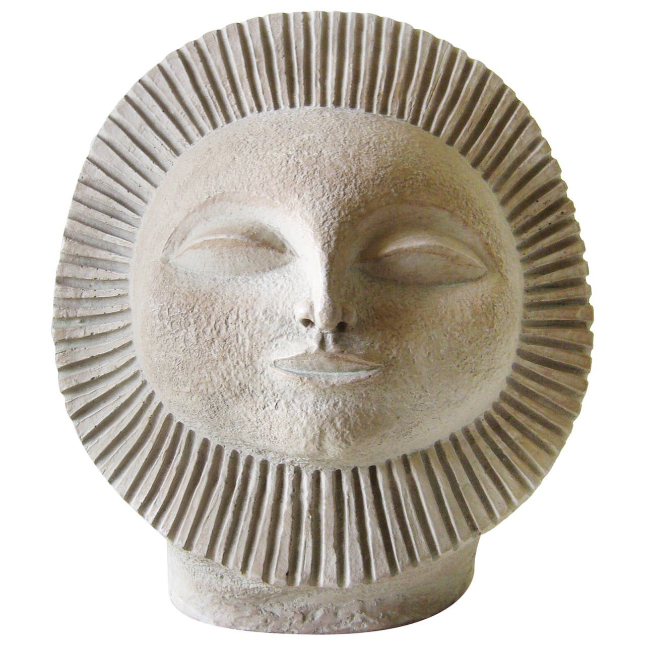 Paul Bellardo For Austin Sun Face Sculpture At 1stdibs Paul Bellardo For Austin Sun Face Sculpture