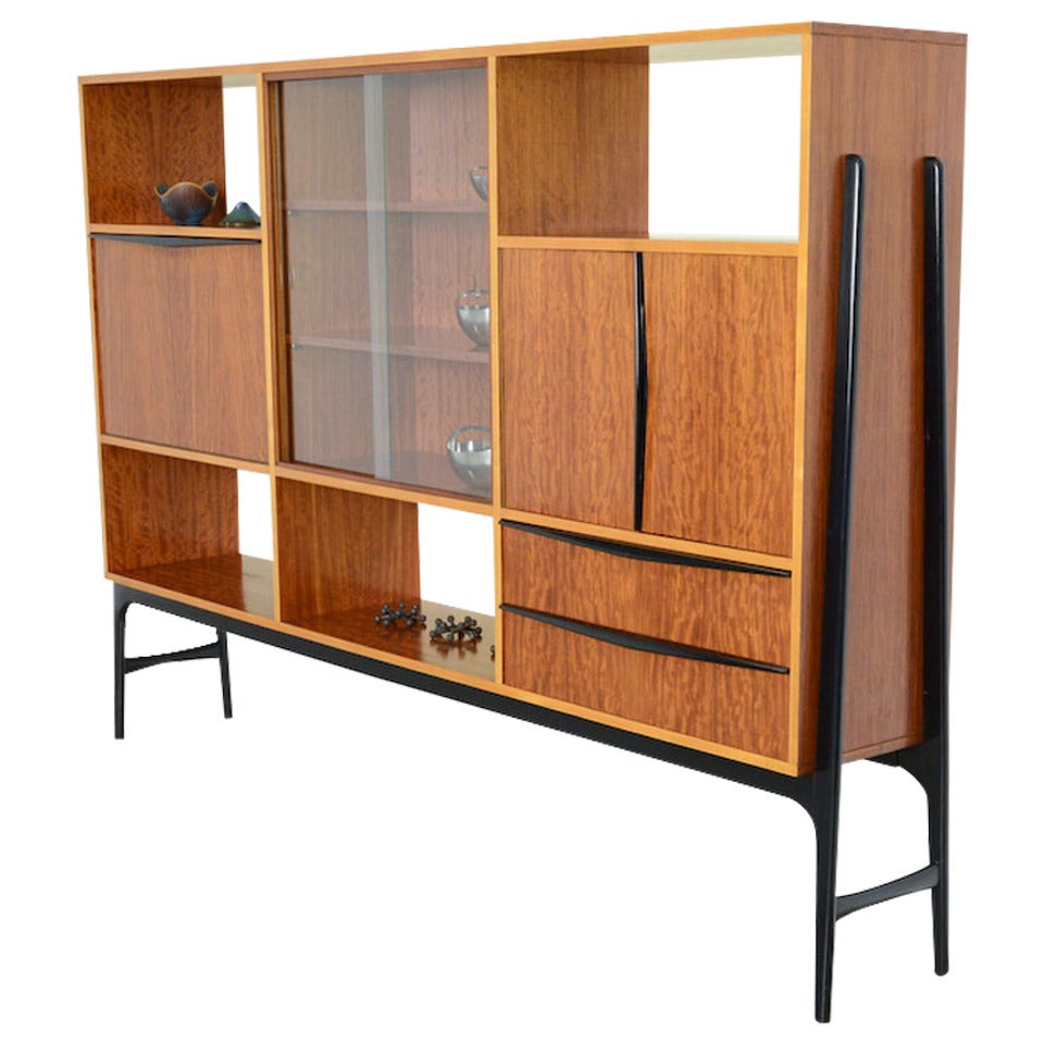 Wide Bar Cabinet by Alfred Hendrickx for Belform, 1958