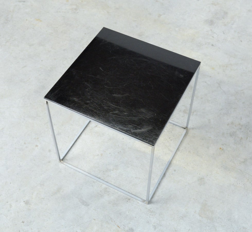 Danish Minimal Side Table PK71 by Poul Kjaerholm for E. Kold Christensen