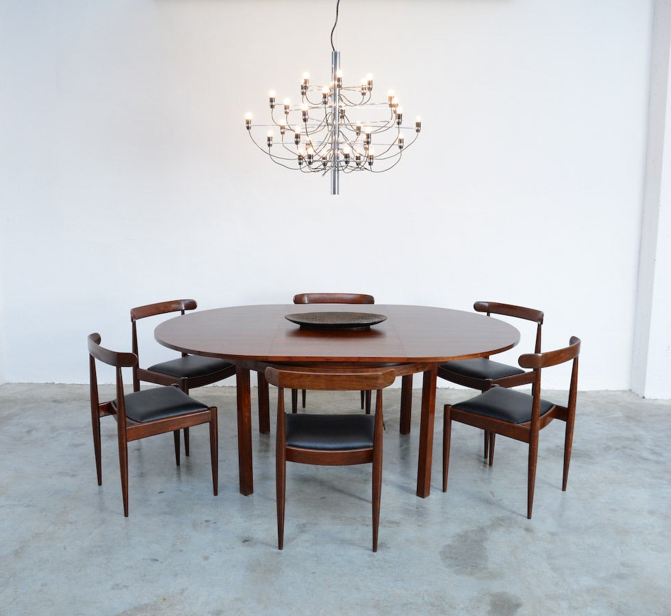 Set of Six Dining Chairs by Alfred Hendrickx for Belform 1
