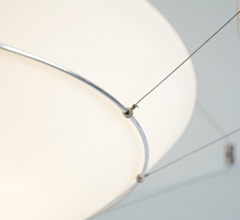 Late 20th Century Impressive Ceiling Lamp by VeArt, Italy