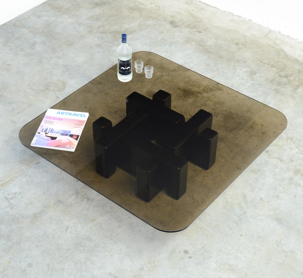 Modern 1970s Sculptural Coffee Table