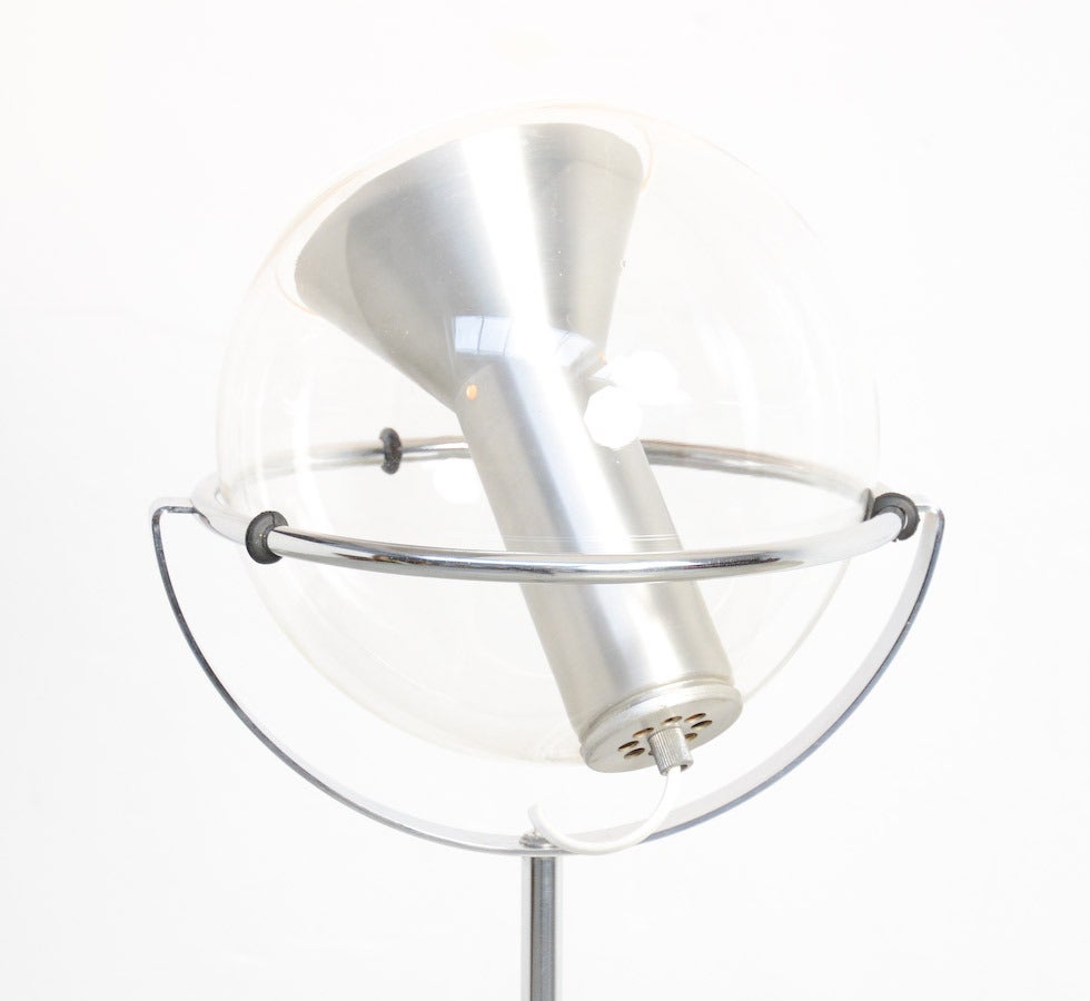 Mid-Century Modern Globe Floor Lamp by Frank Ligtelijn for Raak