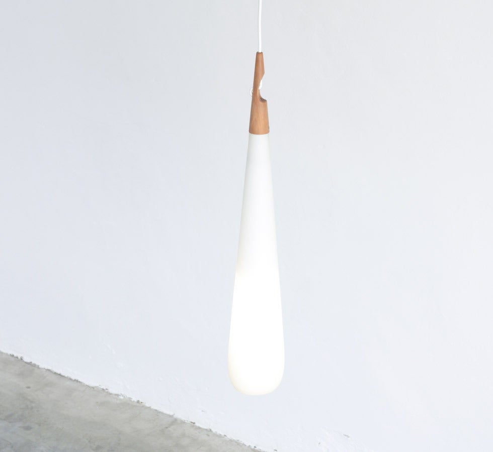 Swedish Drop Pendant Lamp by U. & O. Kristiansson for Luxus, Sweden