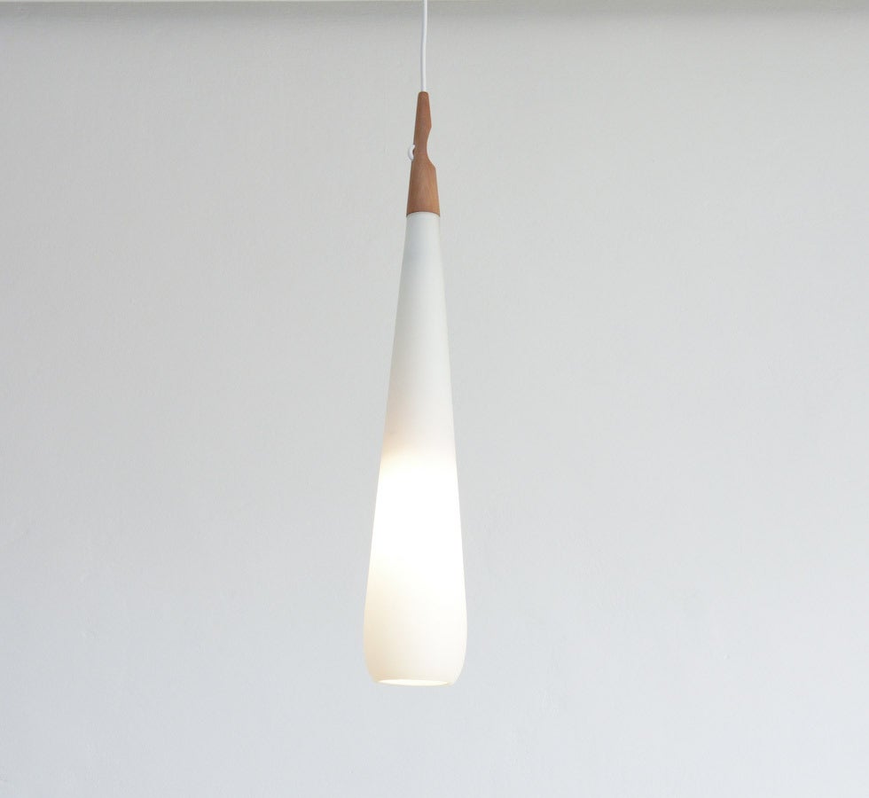 Drop Pendant Lamp by U. & O. Kristiansson for Luxus, Sweden In Excellent Condition In Vlimmeren, BE