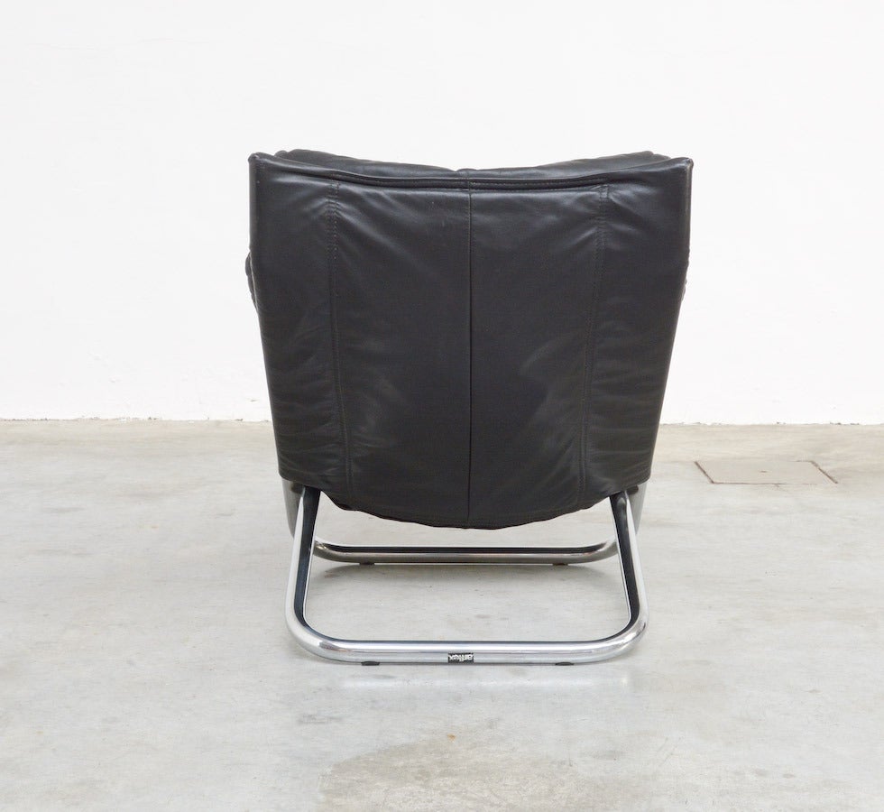 Easy Chair Cross by Marcello Cuneo for Arflex, 1974 In Excellent Condition In Vlimmeren, BE