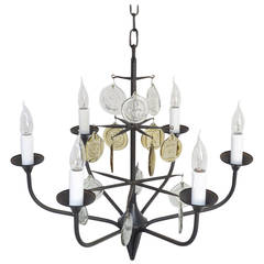 1950s Viking Chandelier by Svend Aage Holm Sorensen 8