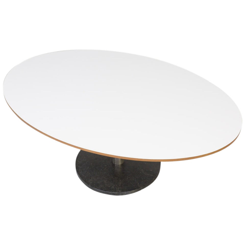 Elliptical Dining Table by Alfred Hendrickx