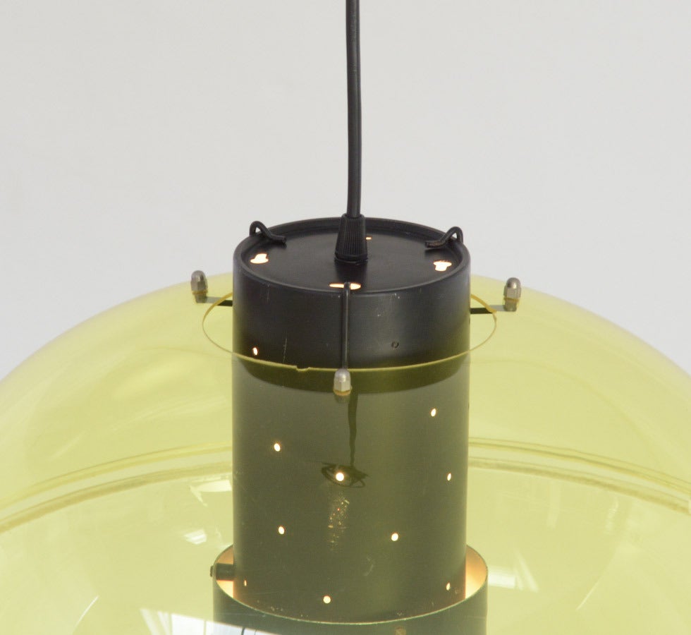 Plexiglass Ellipsoidal Orbiter Pendant Lamp for Raak 1