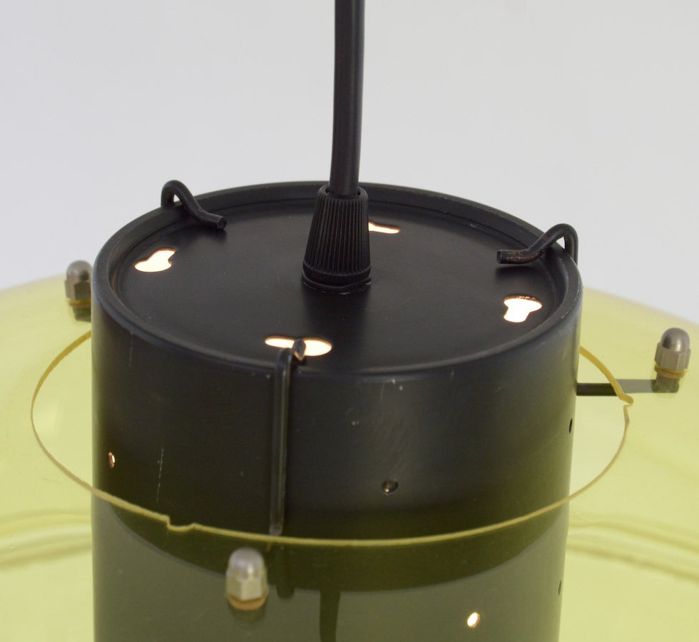 Plexiglass Ellipsoidal Orbiter Pendant Lamp for Raak 3