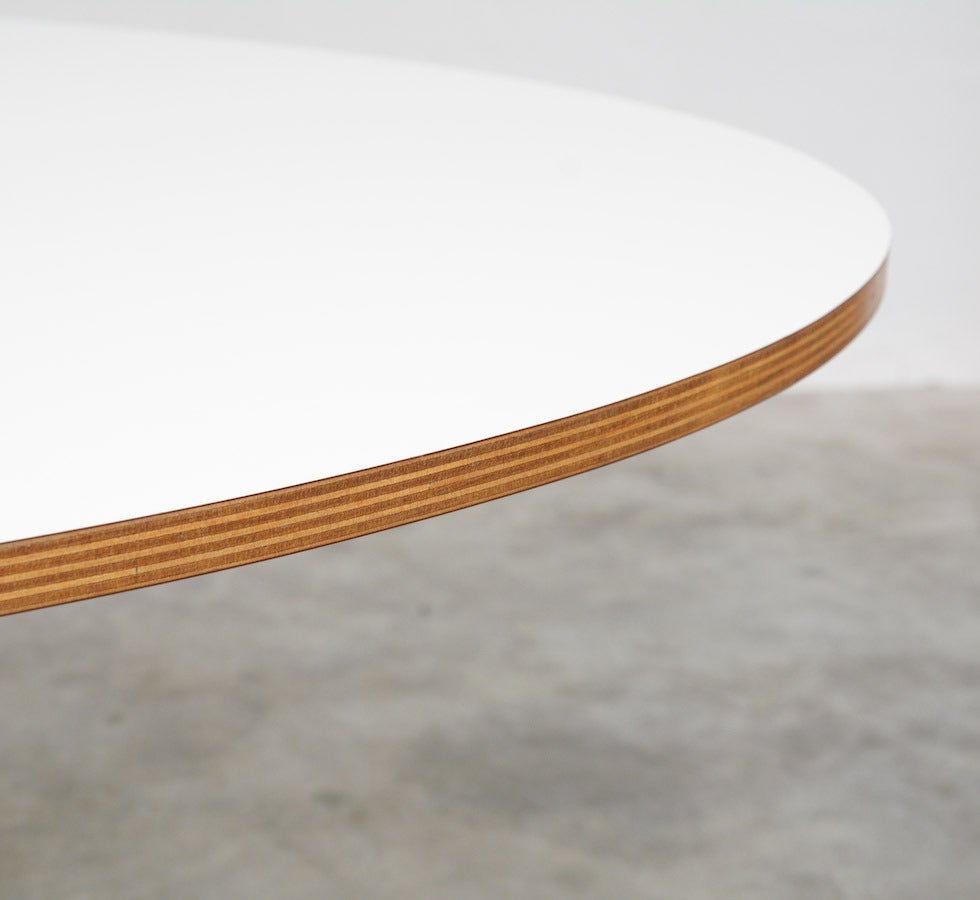 Elliptical Dining Table by Alfred Hendrickx In Excellent Condition In Vlimmeren, BE