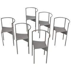 Ensemble de six chaises Wendy Wright de Philippe Starck par Disform