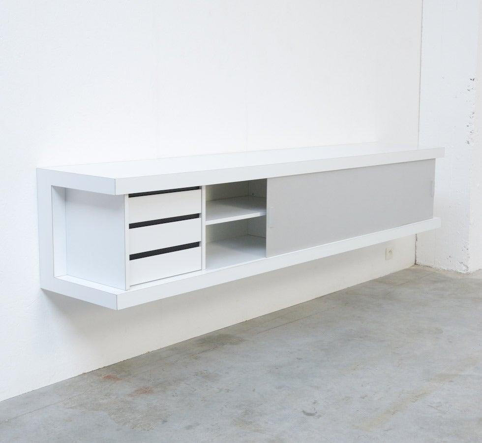 Minimal Floating Sideboard by Horst Bruning for Behr 1