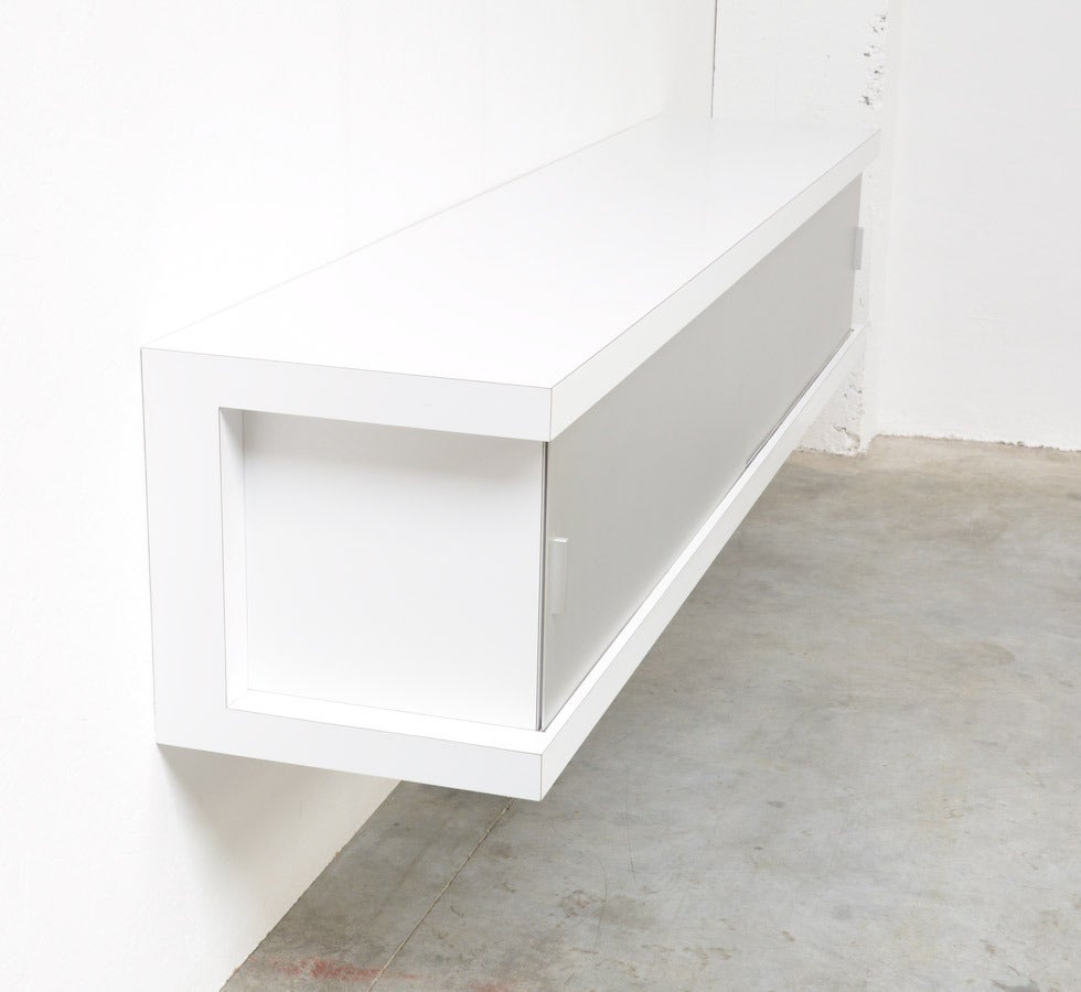 Minimalist Minimal Floating Sideboard by Horst Bruning for Behr