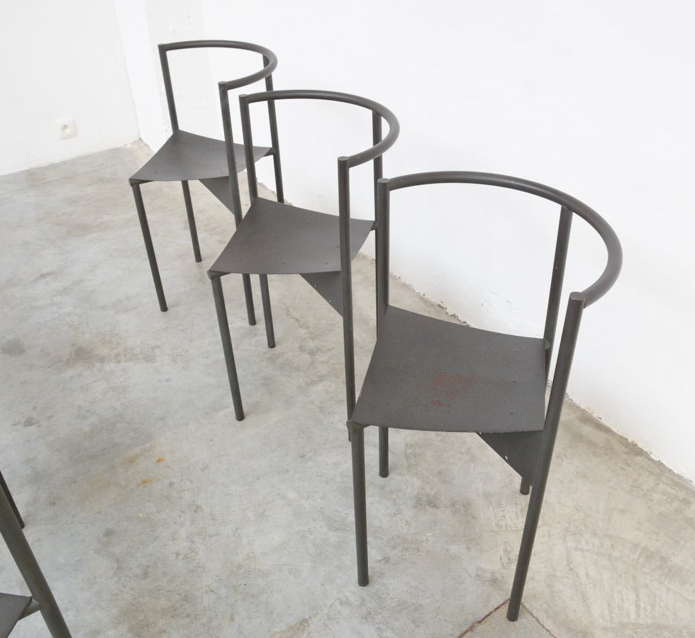 Moderne Ensemble de six chaises Wendy Wright de Philippe Starck par Disform